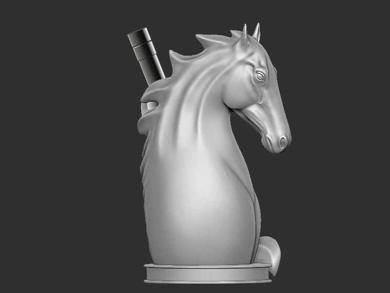 Wine HolderHorse Stand  3D print model_6