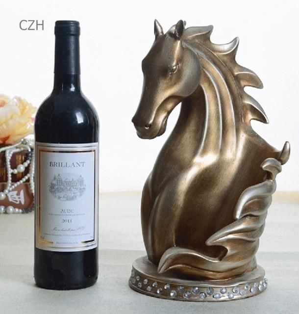 Wine HolderHorse Stand  3D print model_1