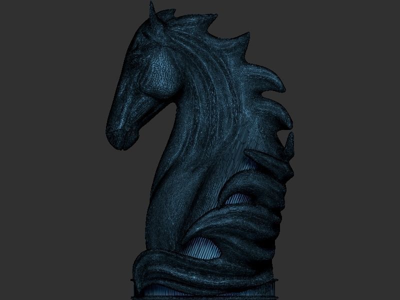 Wine HolderHorse Stand  3D print model_16