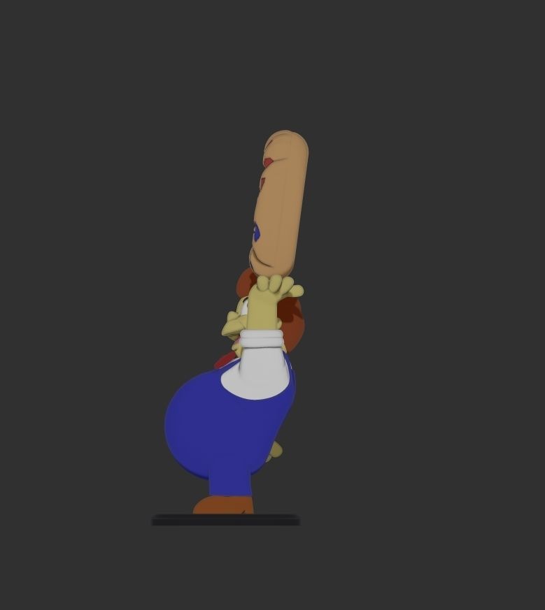 simpson donut guy lard lad 3D print model_3