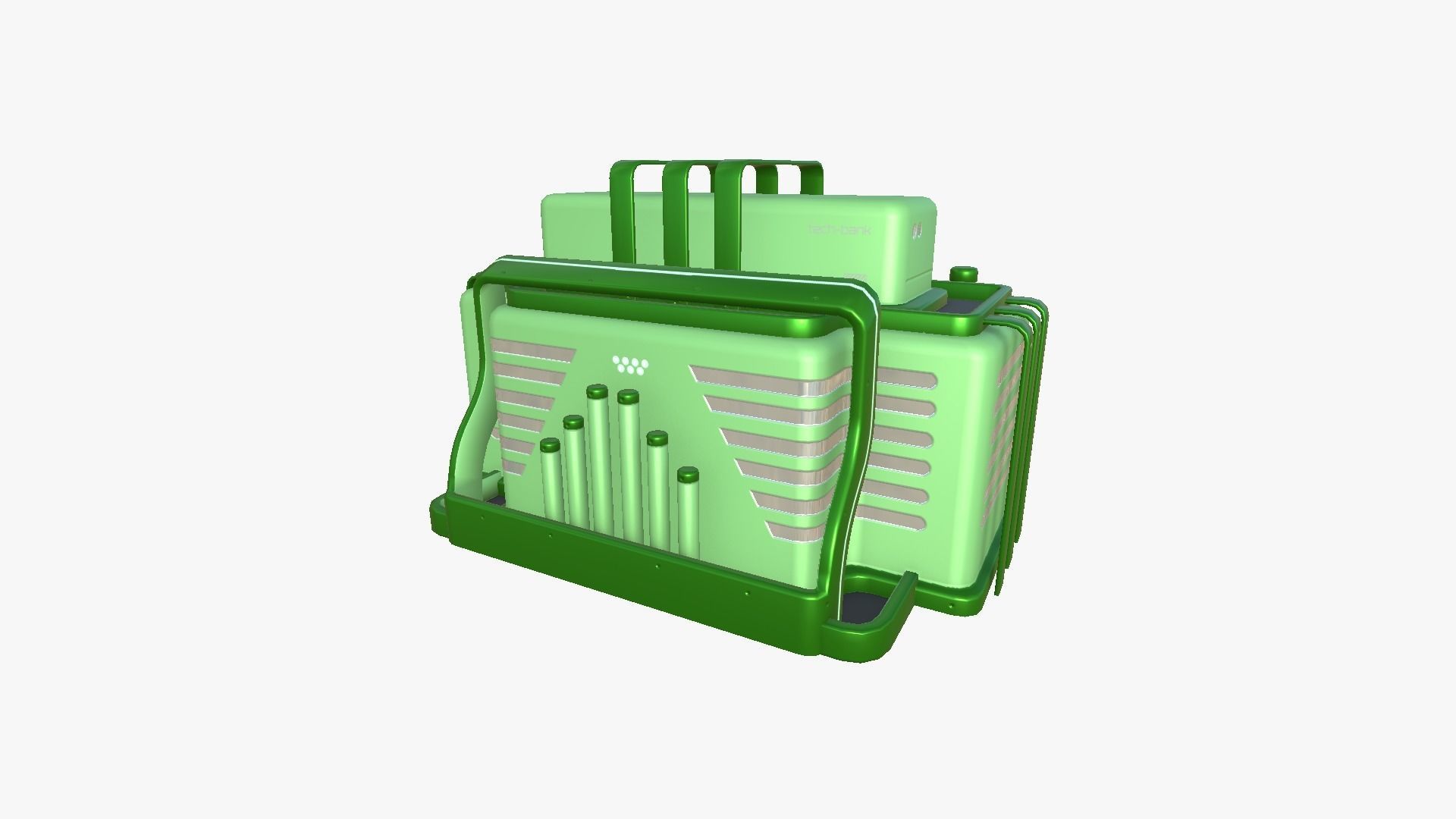 10 Sci Fi Buildings Collection F - Green - Exterior Design _42