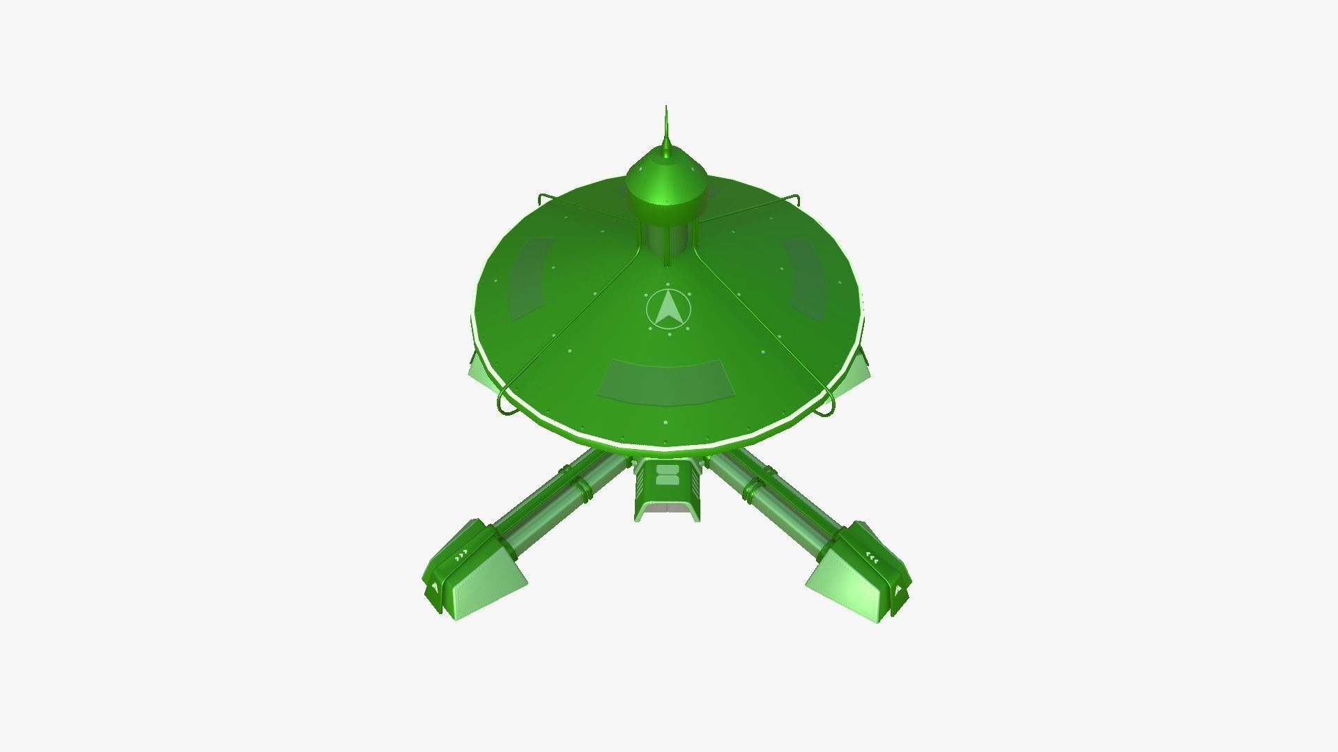 10 Sci Fi Buildings Collection F - Green - Exterior Design _97