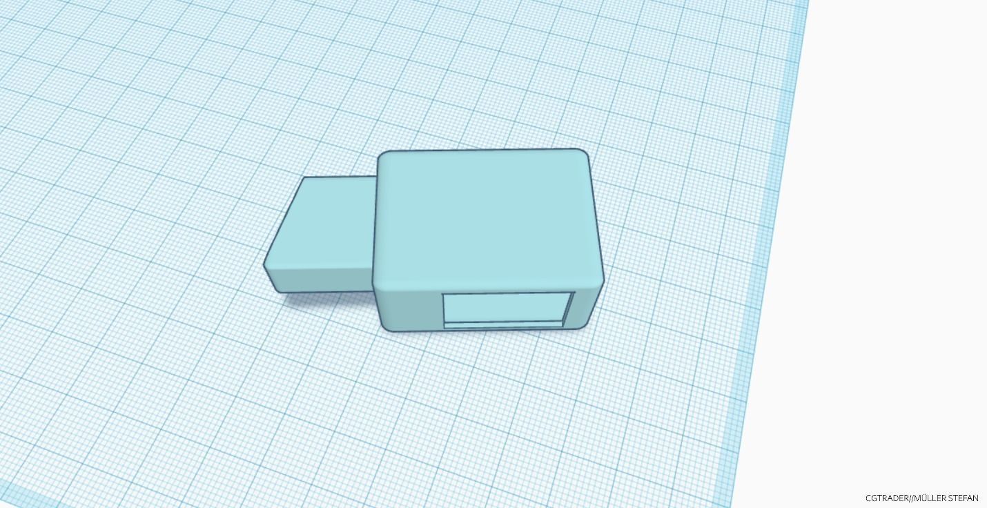 Voltmeter Holder 3D print model_2