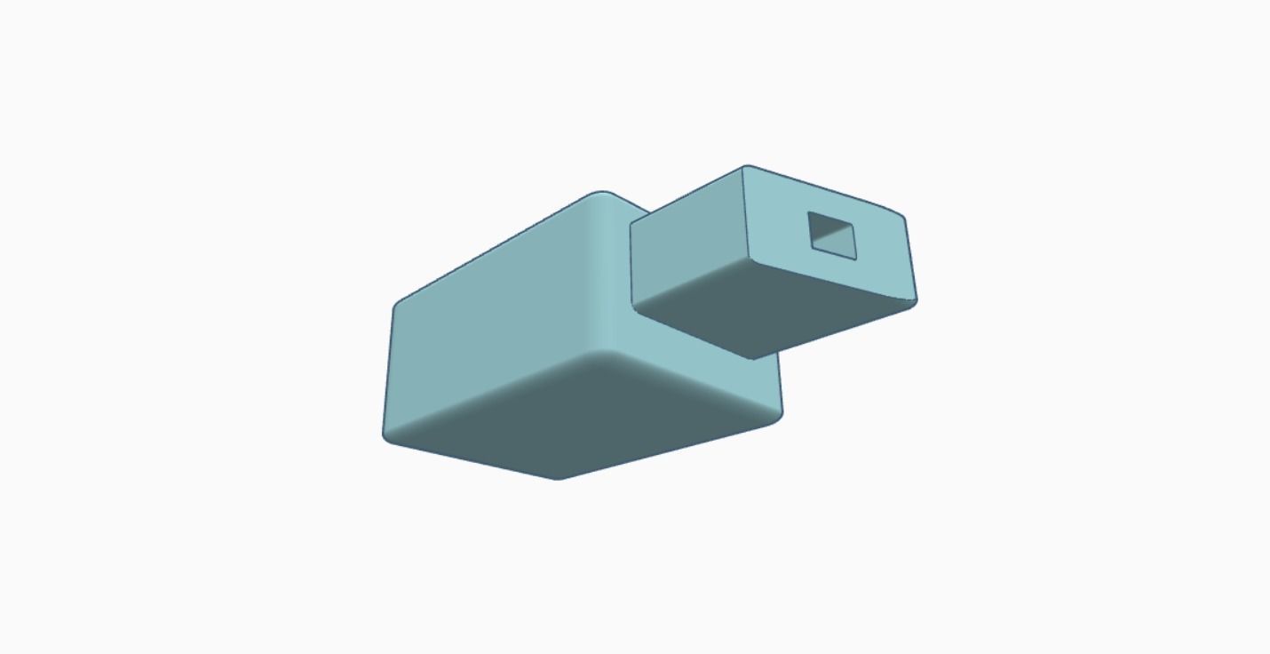 Voltmeter Holder 3D print model_3