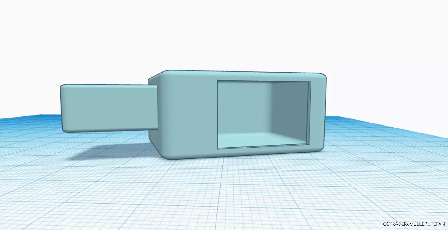Voltmeter Holder 3D print model_0