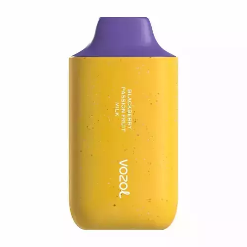 Vozol Star 6000 Blackberry Passion Fruit Milk Low-poly 3D model
