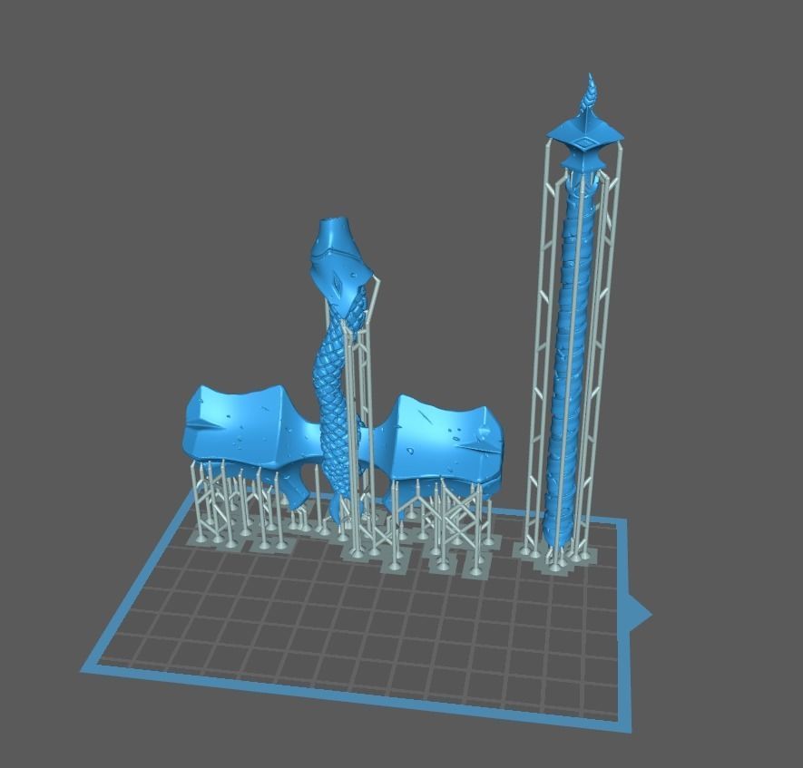 Snake weapons 3d print collection _14