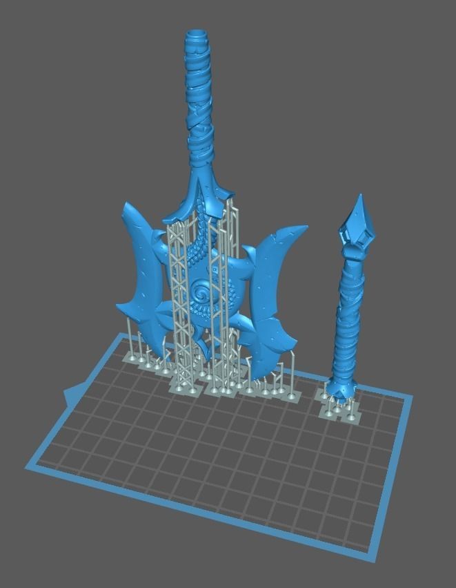 Snake weapons 3d print collection _10