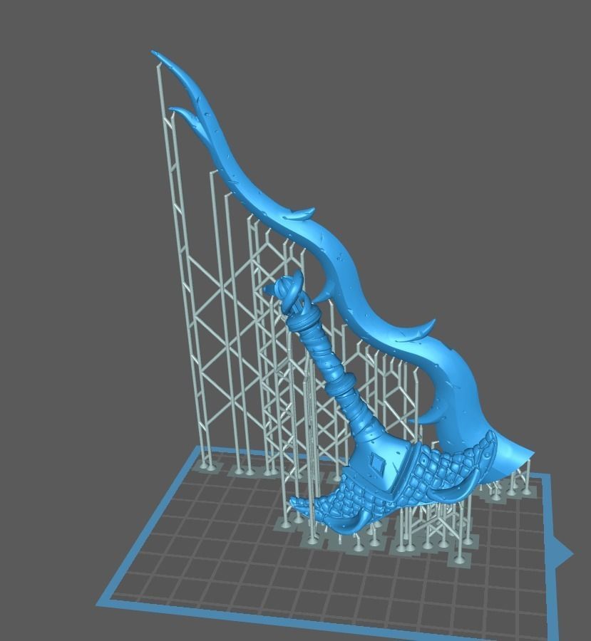 Snake weapons 3d print collection _5