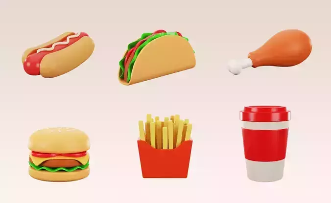 Fast Food Set