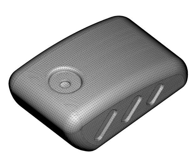 Steel Bike Fuel Tank 3D model_3