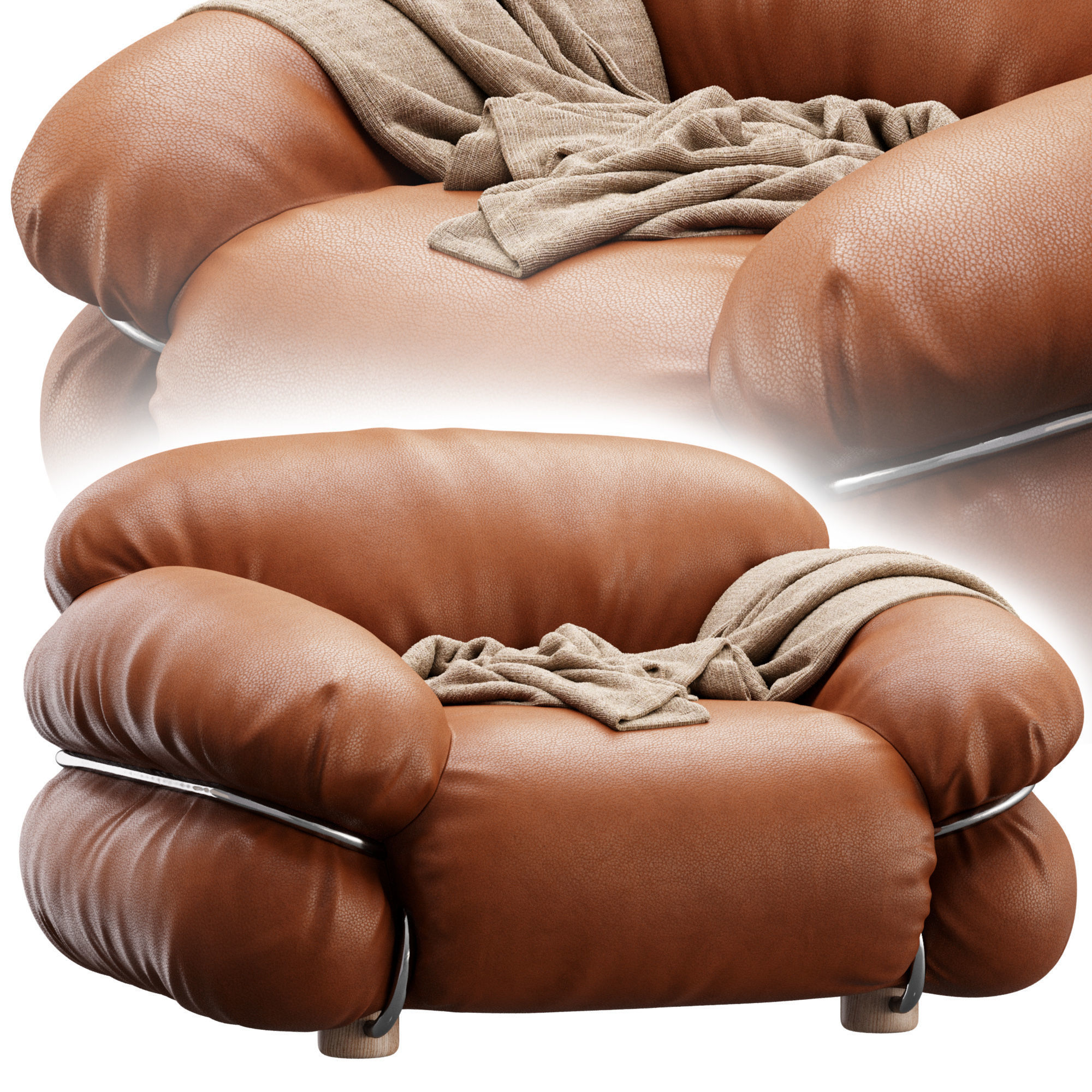 Sesann By Tacchini 3D model_5