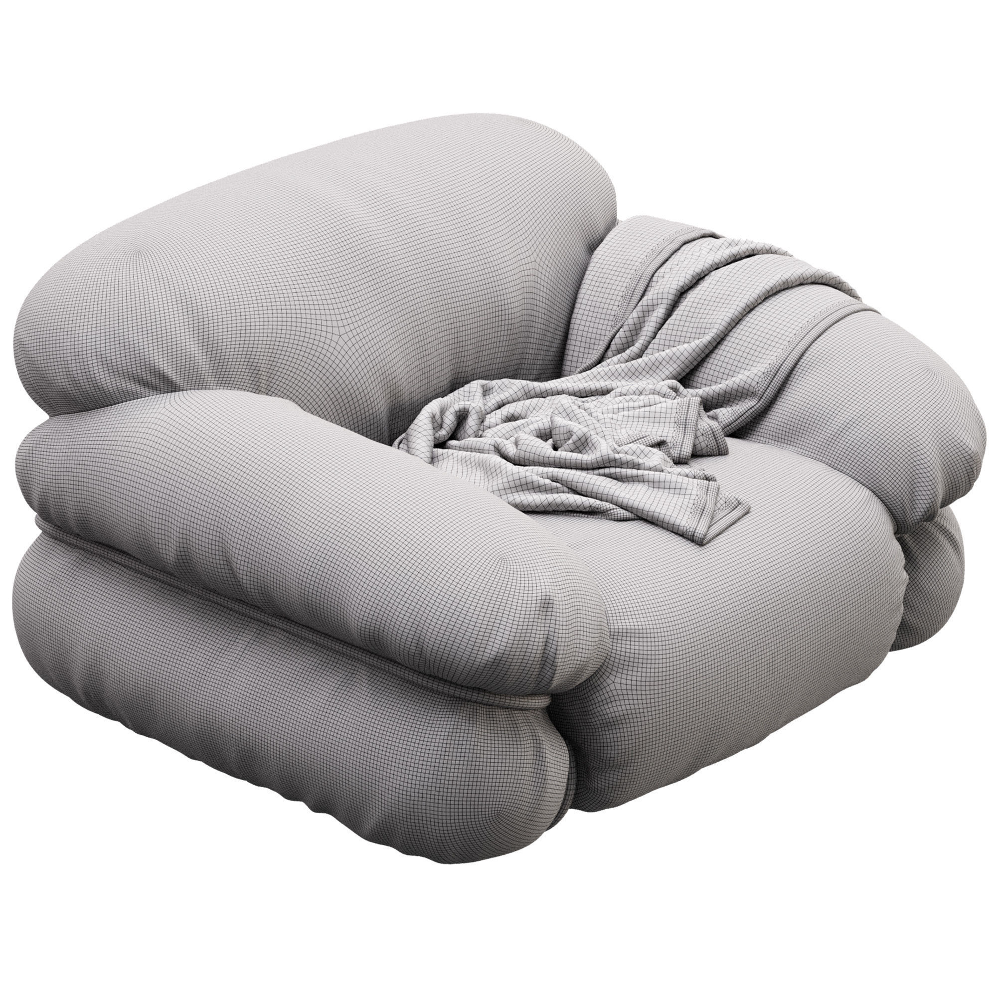 Sesann By Tacchini 3D model_3