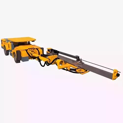 Boomer Epiroc S1 Low-poly 3D model