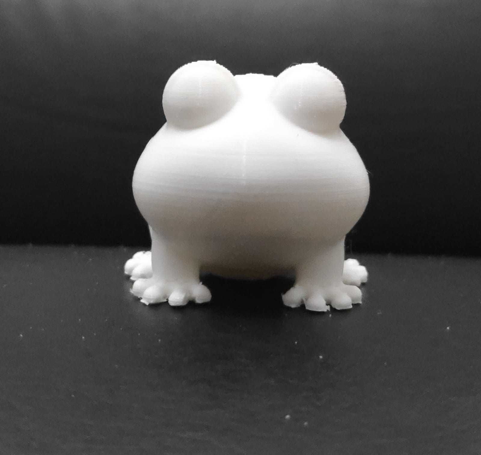 Cute Little Frog 3D print model_4