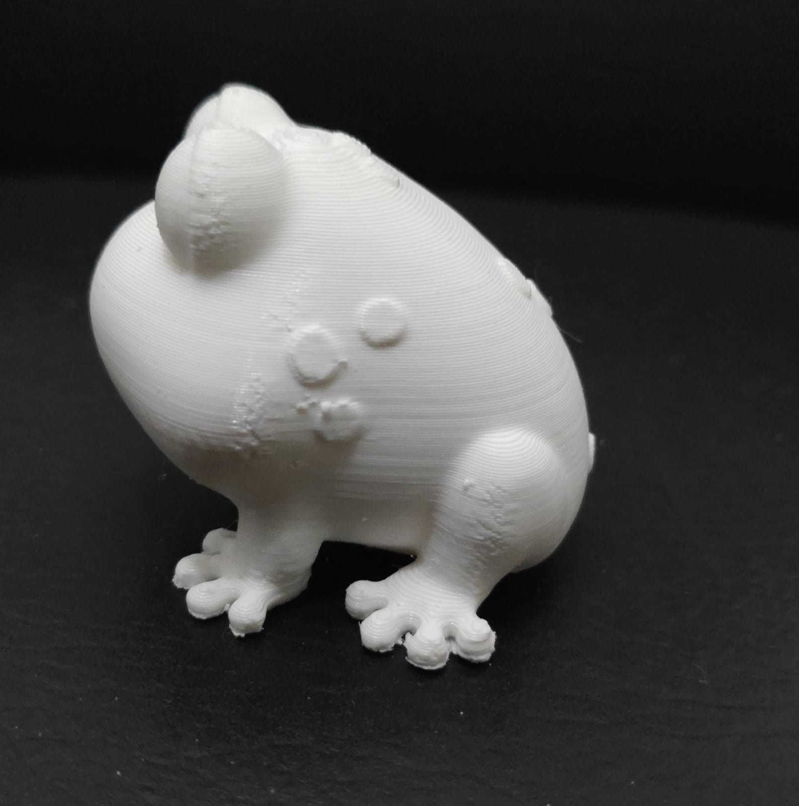 Cute Little Frog 3D print model_6