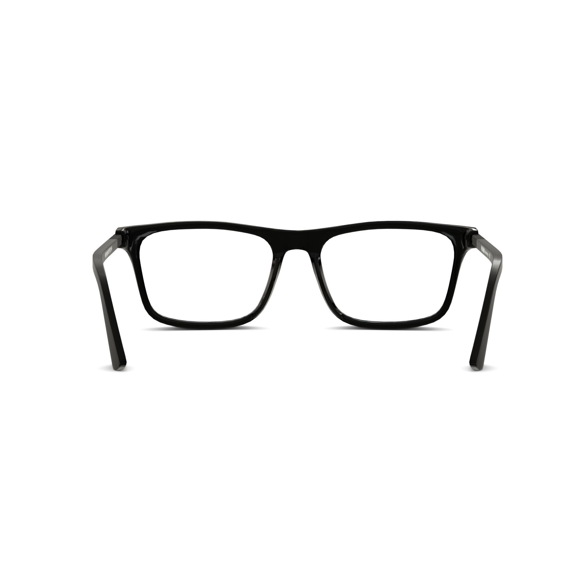 Prada - PR01WV 07F1O1 Glasses Low-poly 3D model_1