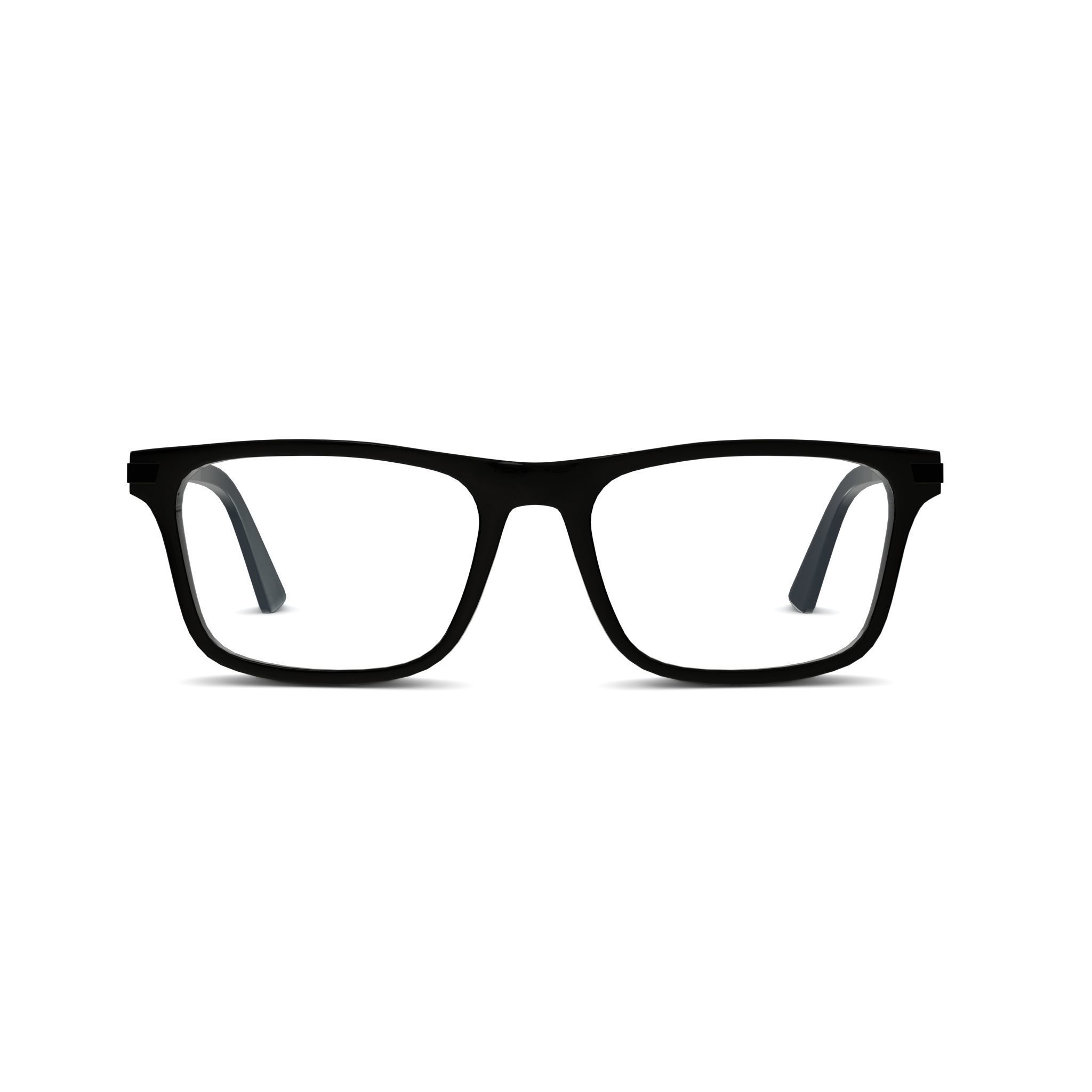 Prada - PR01WV 07F1O1 Glasses Low-poly 3D model_2