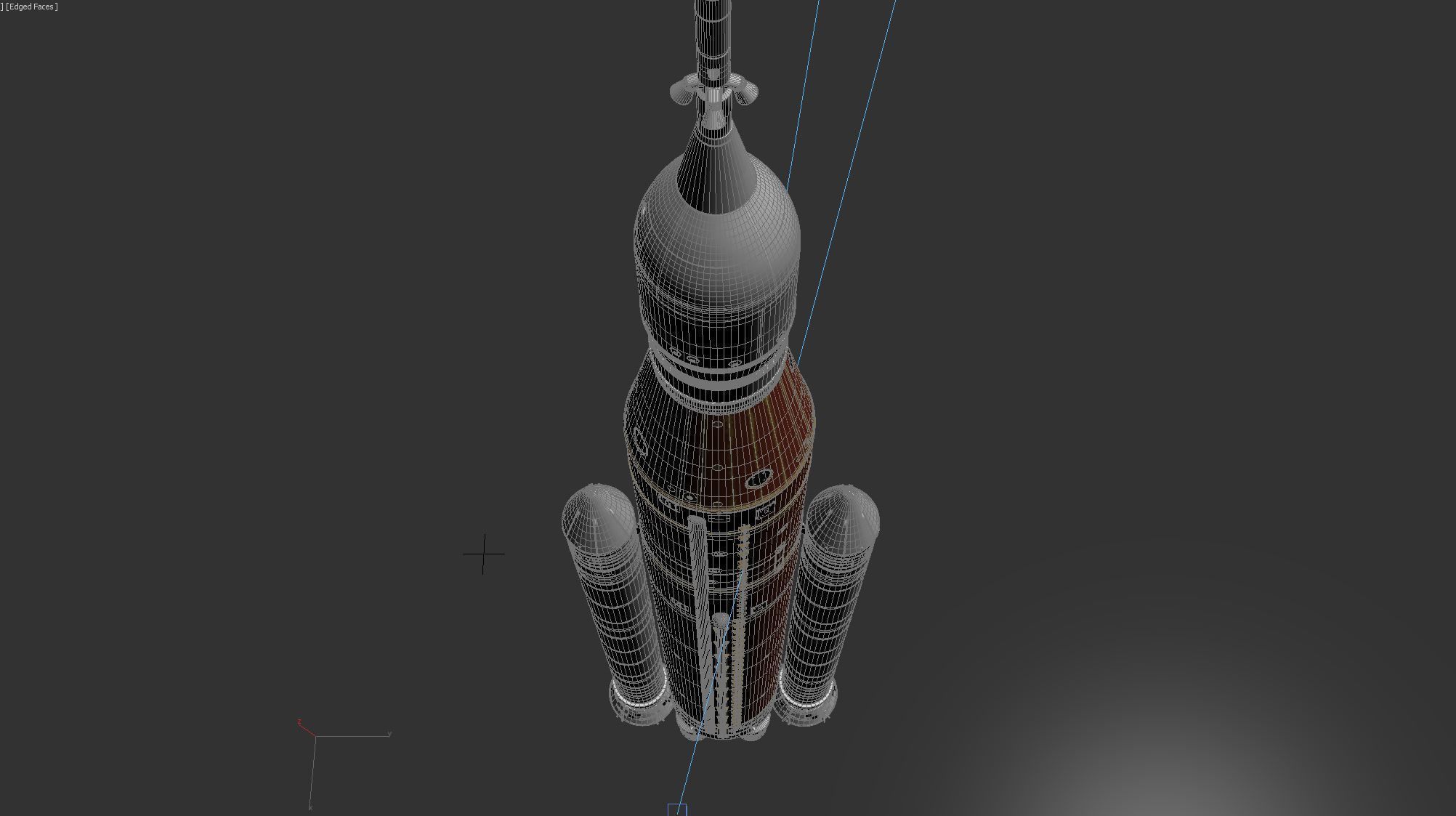 Artemis Rocket - SLS Space Launch System 3D model_10