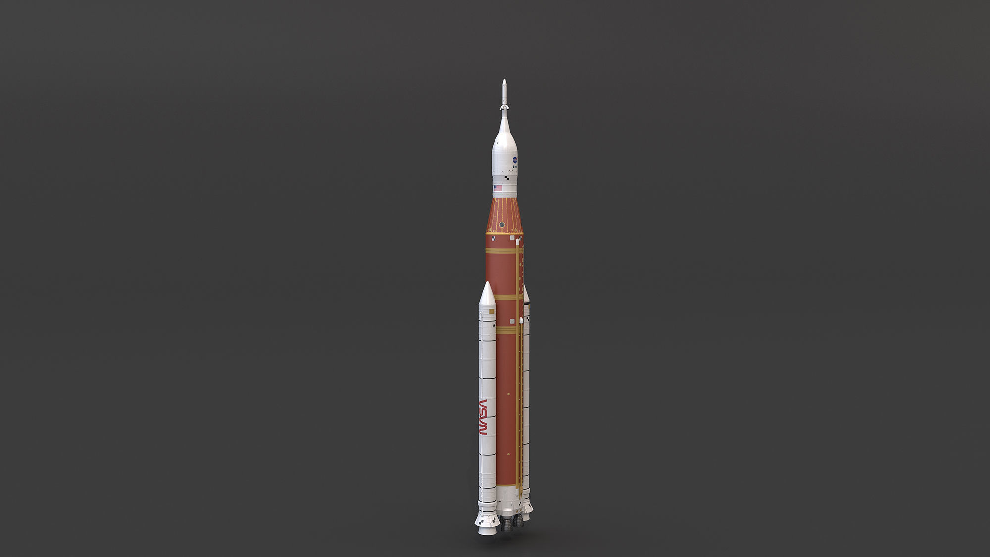 Artemis Rocket - SLS Space Launch System 3D model_14