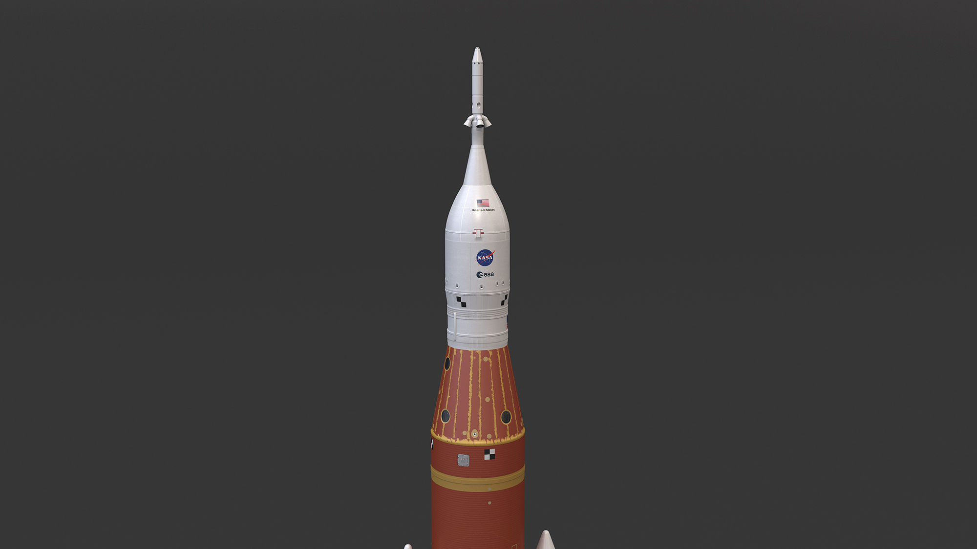 Artemis Rocket - SLS Space Launch System 3D model_19