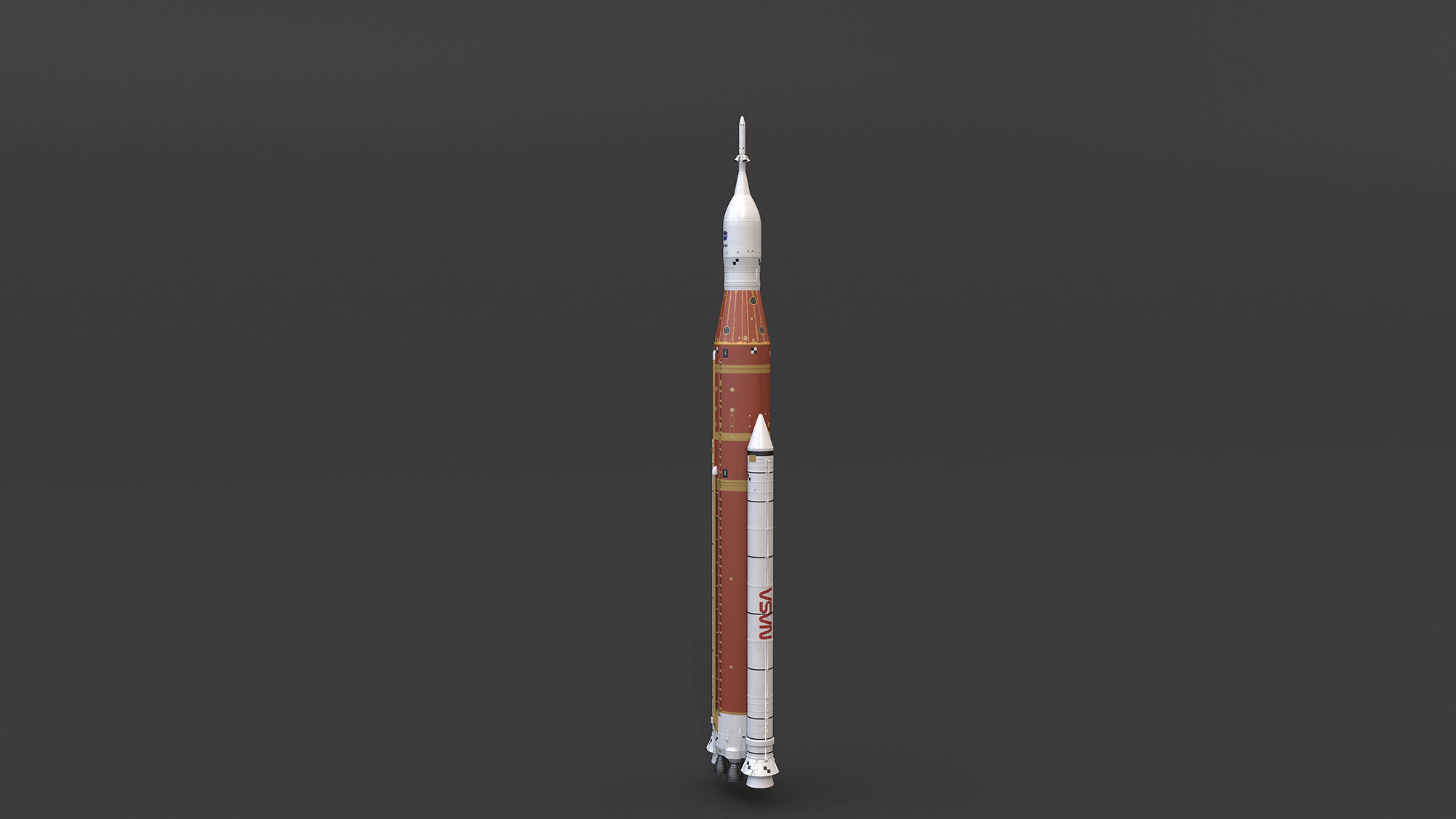 Artemis Rocket - SLS Space Launch System 3D model_16