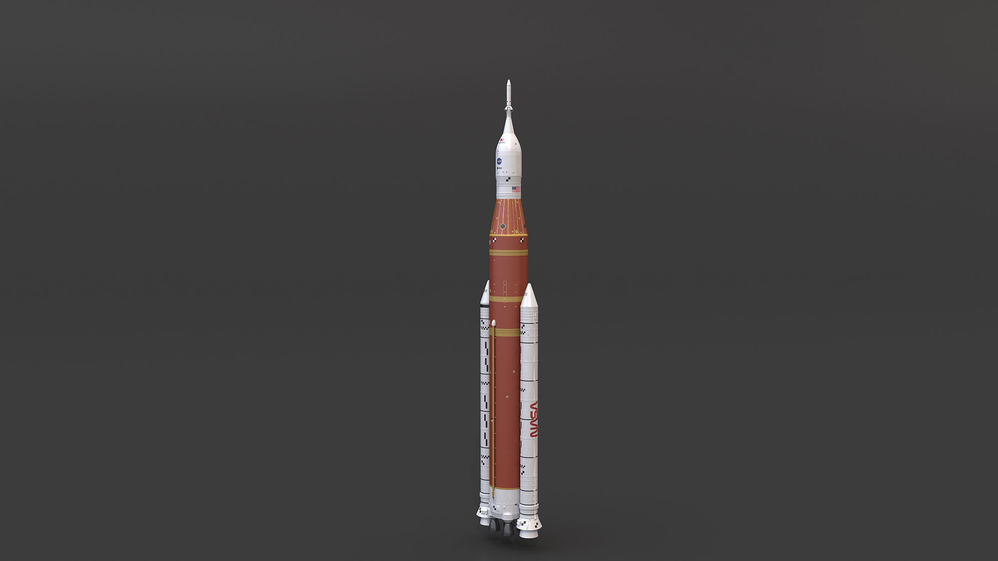 Artemis Rocket - SLS Space Launch System 3D model_11
