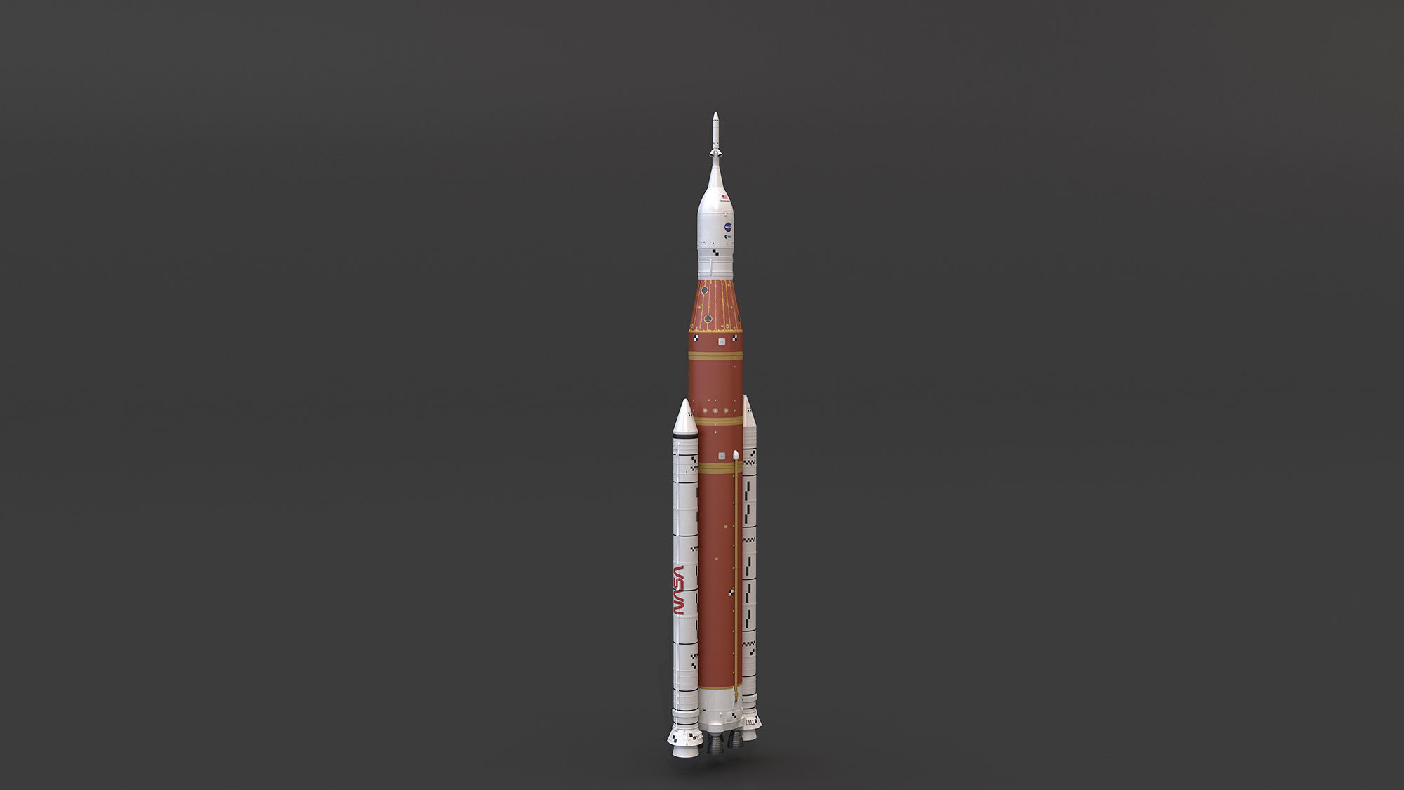 Artemis Rocket - SLS Space Launch System 3D model_17