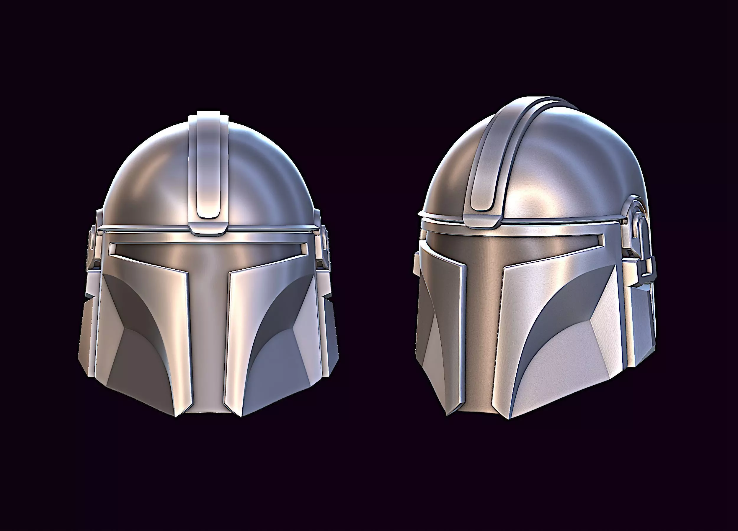 Mandalorian Helmet 3D print model