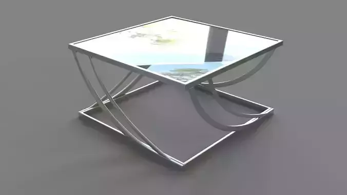 Lucio Coffee Table 3D model Lucio Coffee Table 3D model