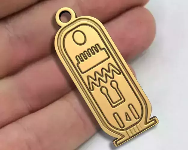 Cartouch Ancient Pendant artifact   Pharaonic  Egypt  jewelry