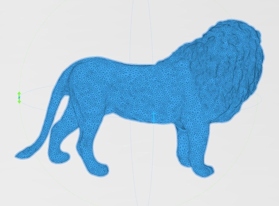 Lion 3D Print STL File 1 Ideal for 3D Printing Collectibles 3D print model_2