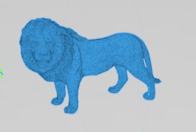 Lion 3D Print STL File 1 Ideal for 3D Printing Collectibles 3D print model_4