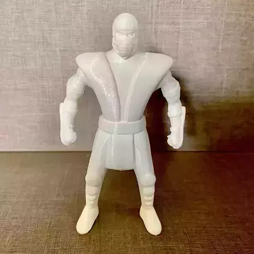 MORTAL KOMBAT 2 - SCORPION - SUB ZERO - REPTILE - SMOKE 3D print model