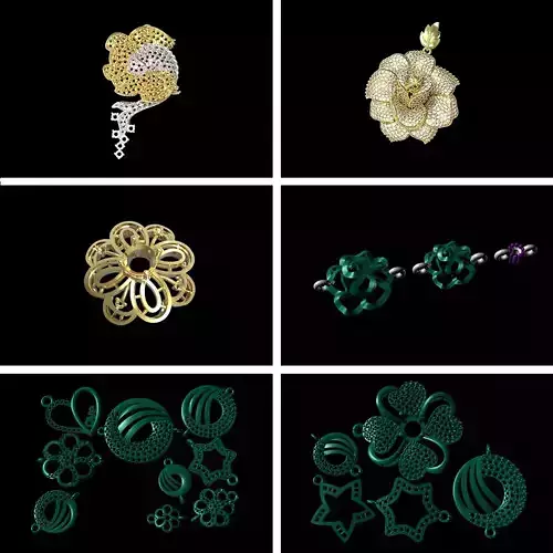 Light Weight charms Pendant 3dm stl 3D print model