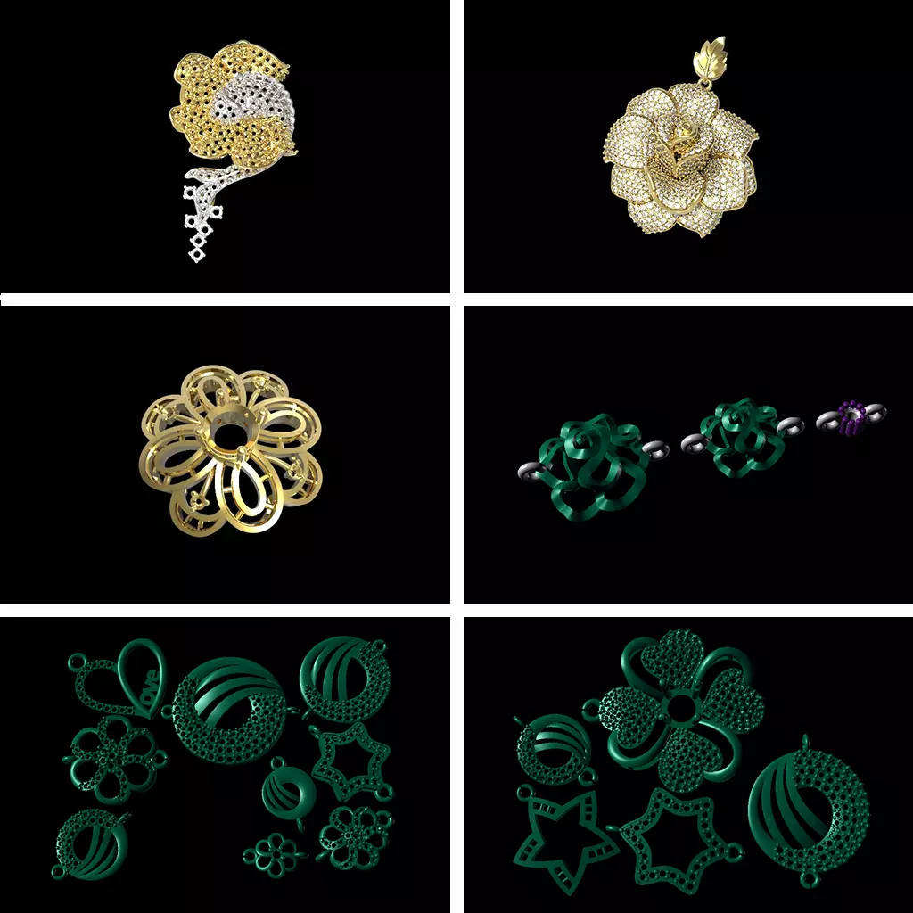 Light Weight charms Pendant 3dm stl 3D print model 3D print model_0