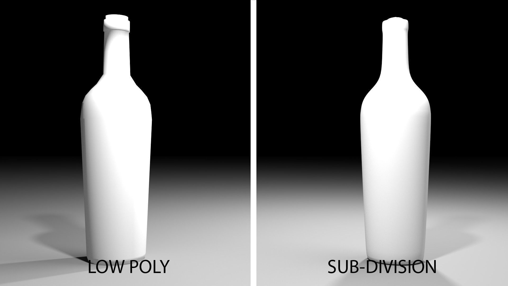 Wine Bottle 2 3D model_4