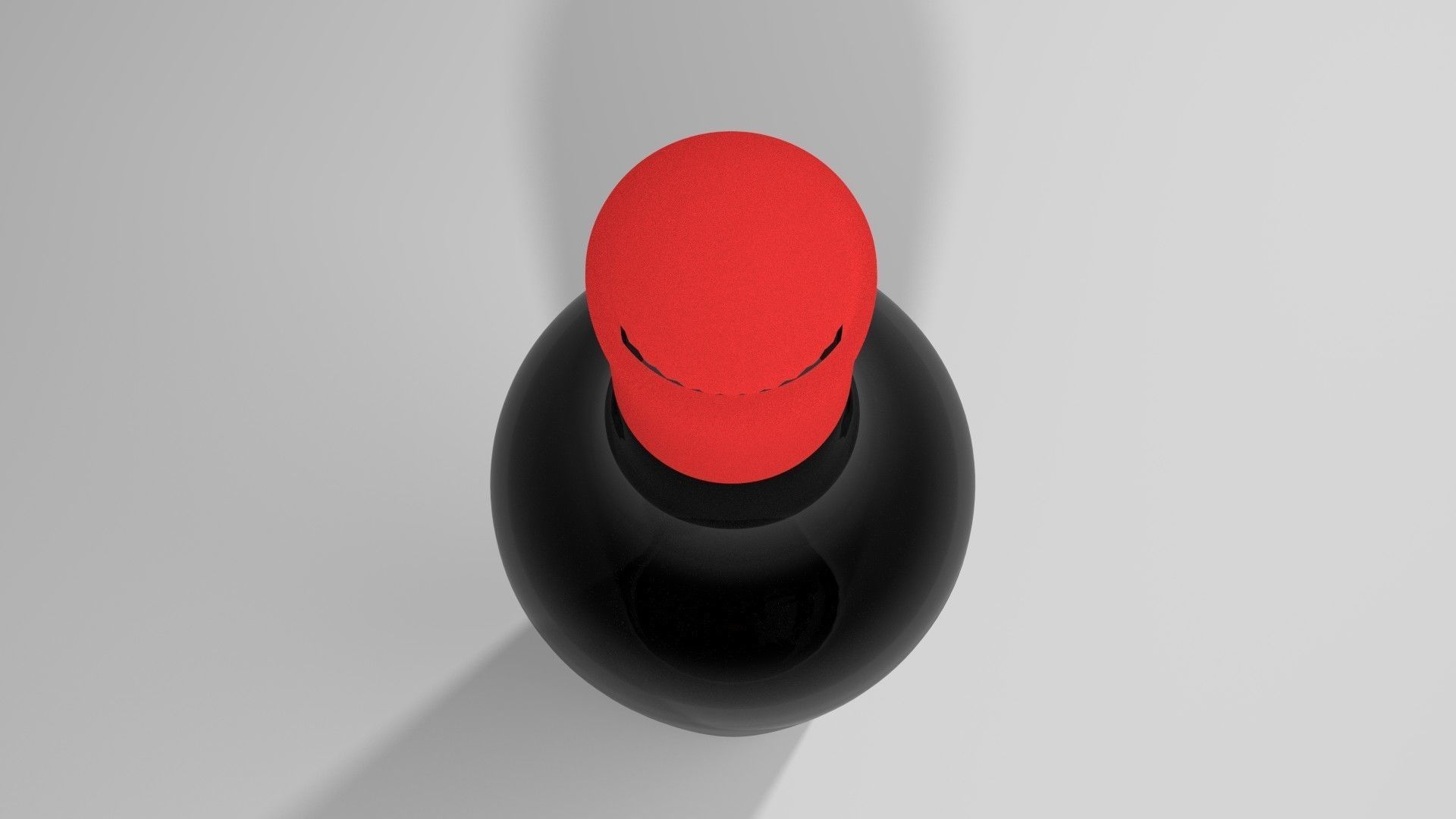 Wine Bottle 2 3D model_2
