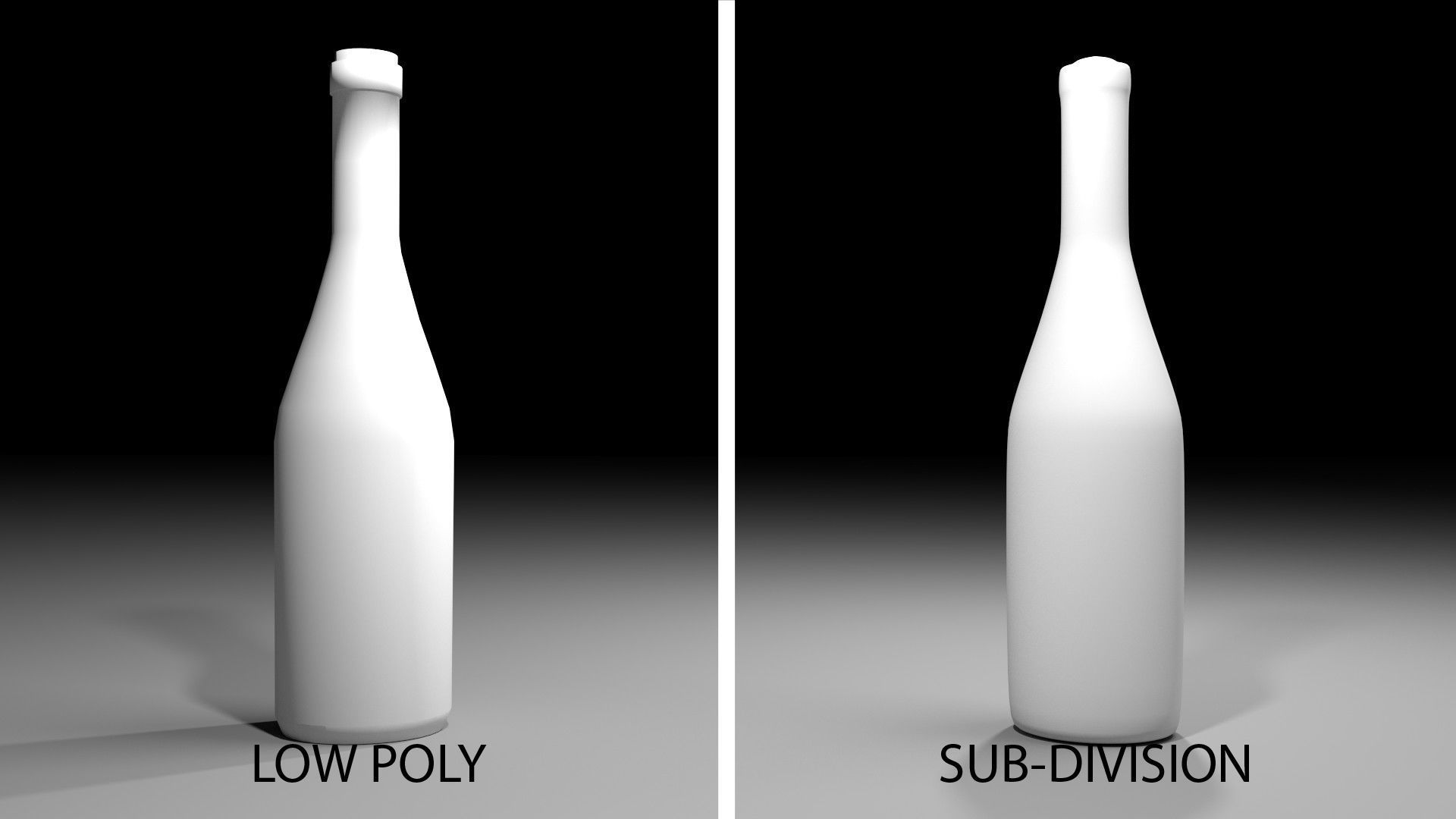 Wine Bottle 3 3D model_4