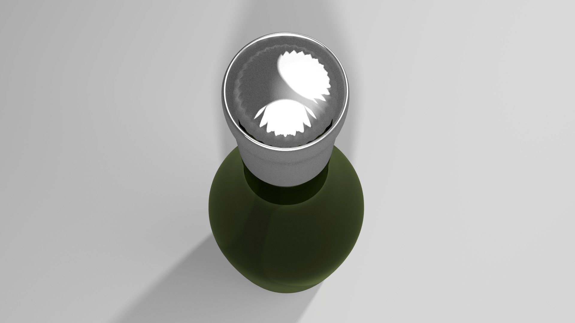 Wine Bottle 3 3D model_2