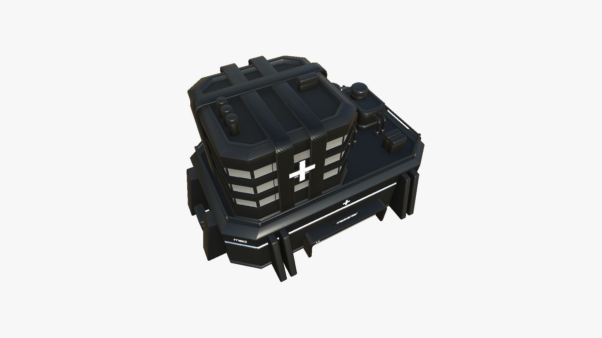 10 Sci Fi Buildings Collection G - Full Black - Exterior Design _74