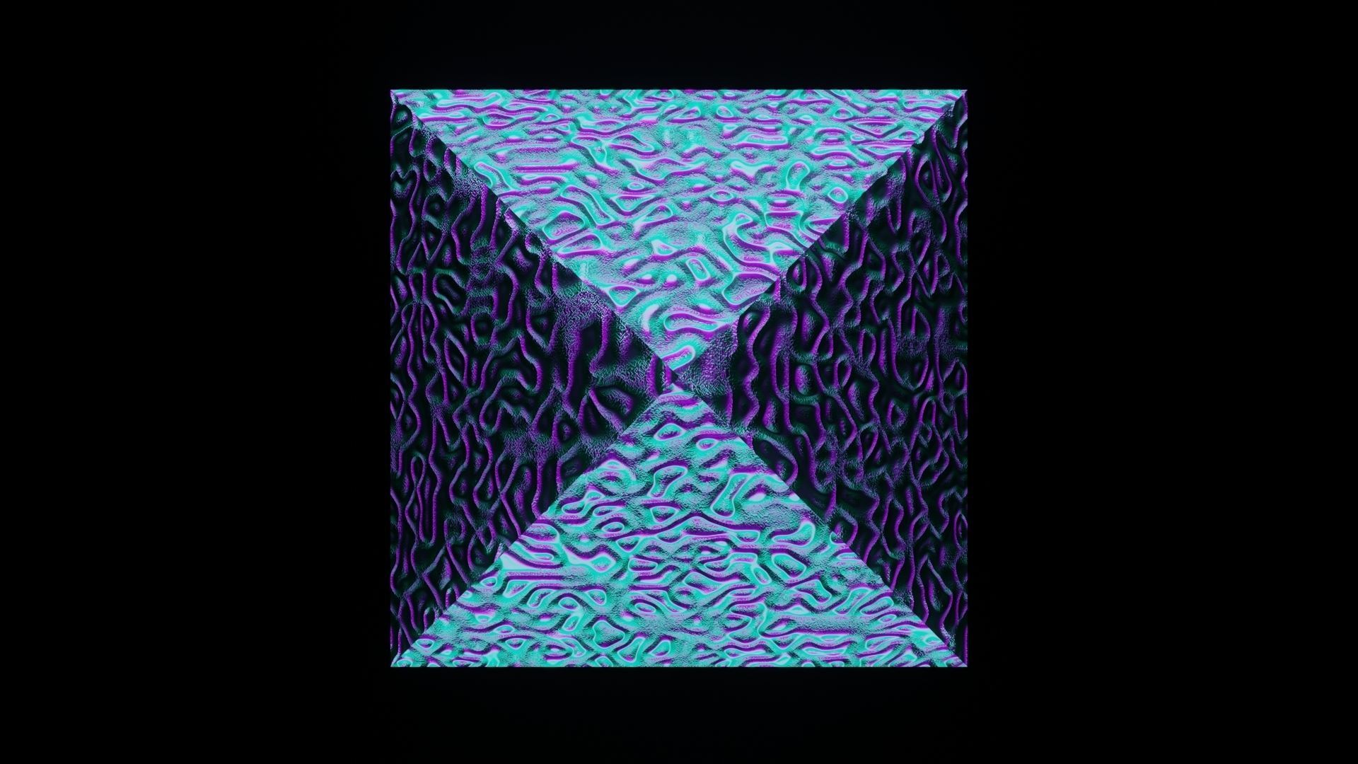 Abstract Double Square Pyramid 3D Model 3D model_4