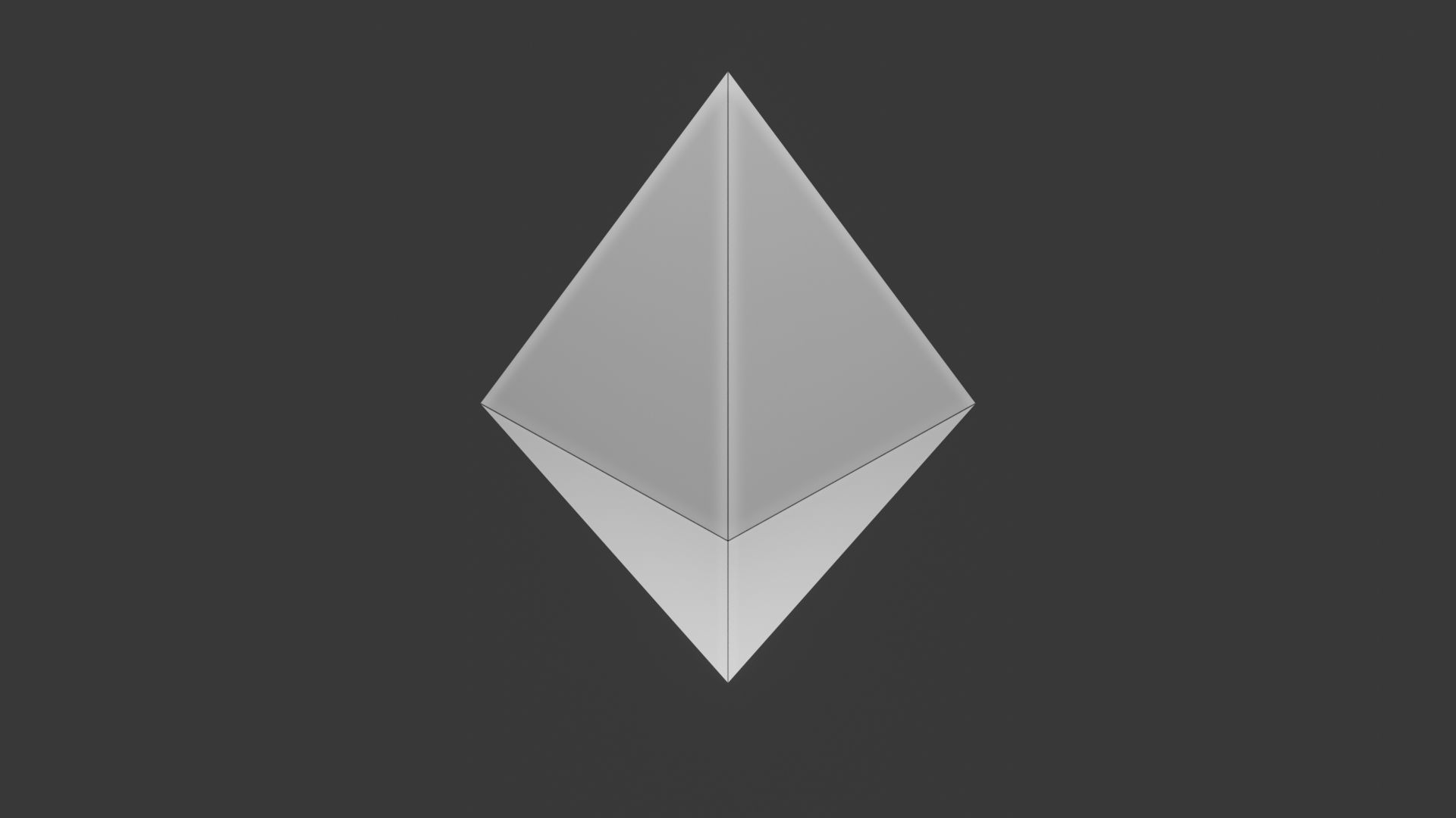 Abstract Double Square Pyramid 3D Model 3D model_11