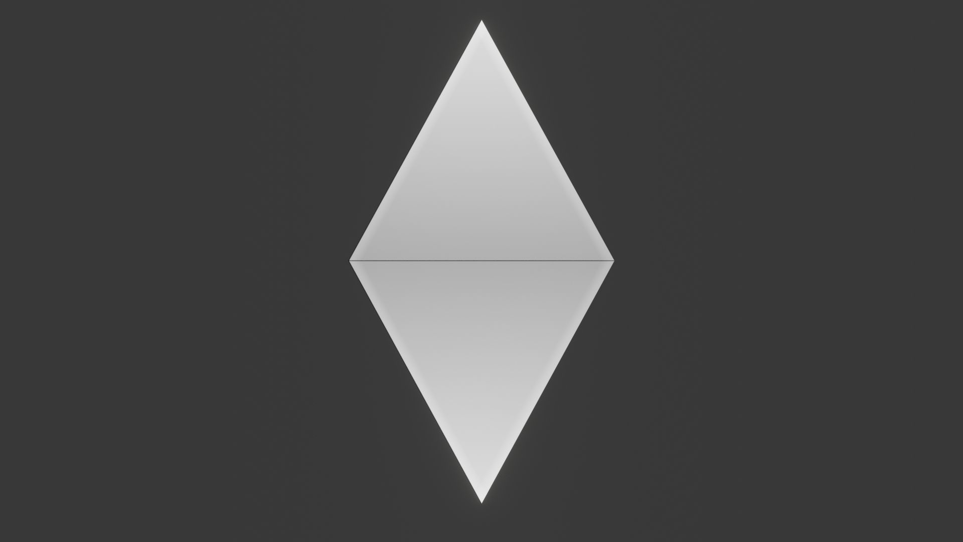 Abstract Double Square Pyramid 3D Model 3D model_7