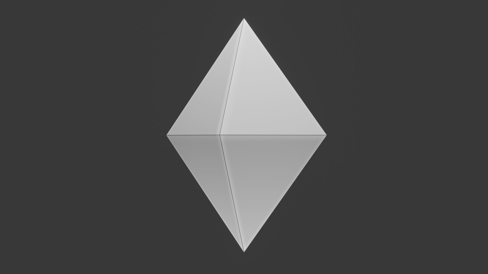 Abstract Double Square Pyramid 3D Model 3D model_9