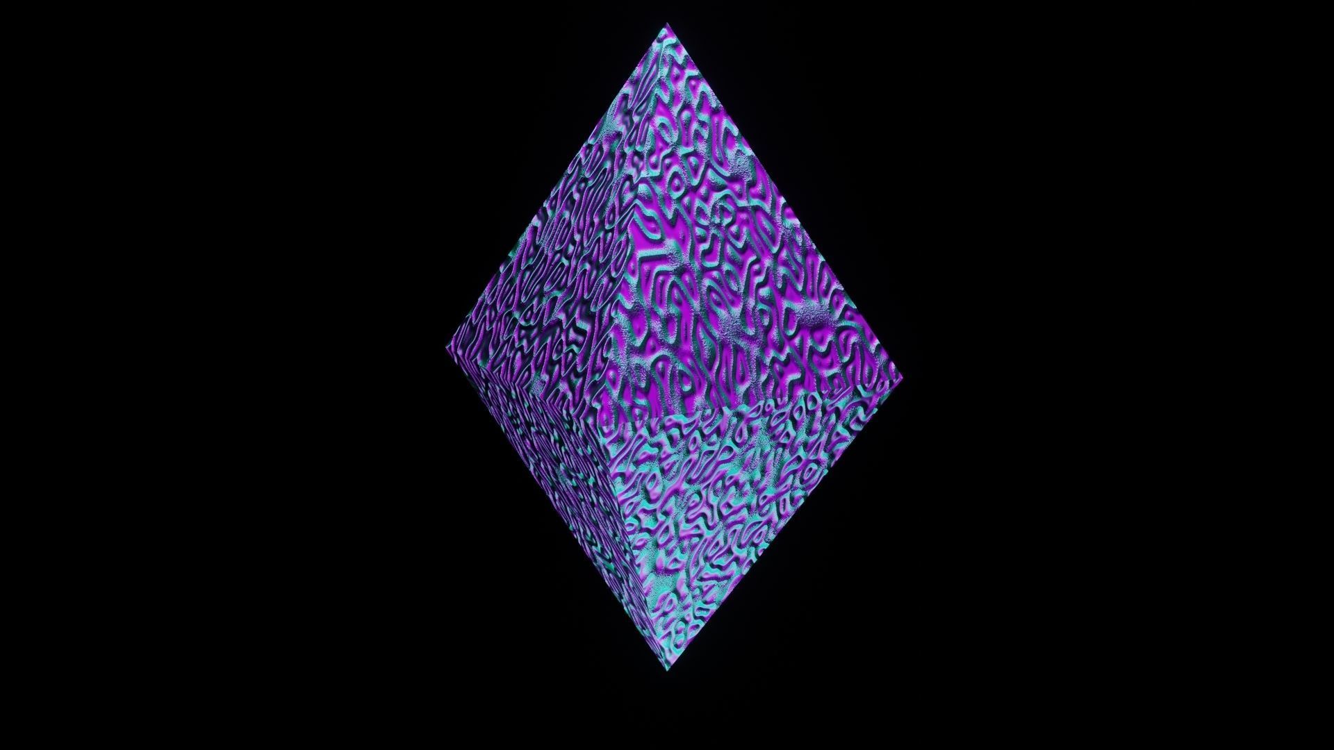 Abstract Double Square Pyramid 3D Model 3D model_2