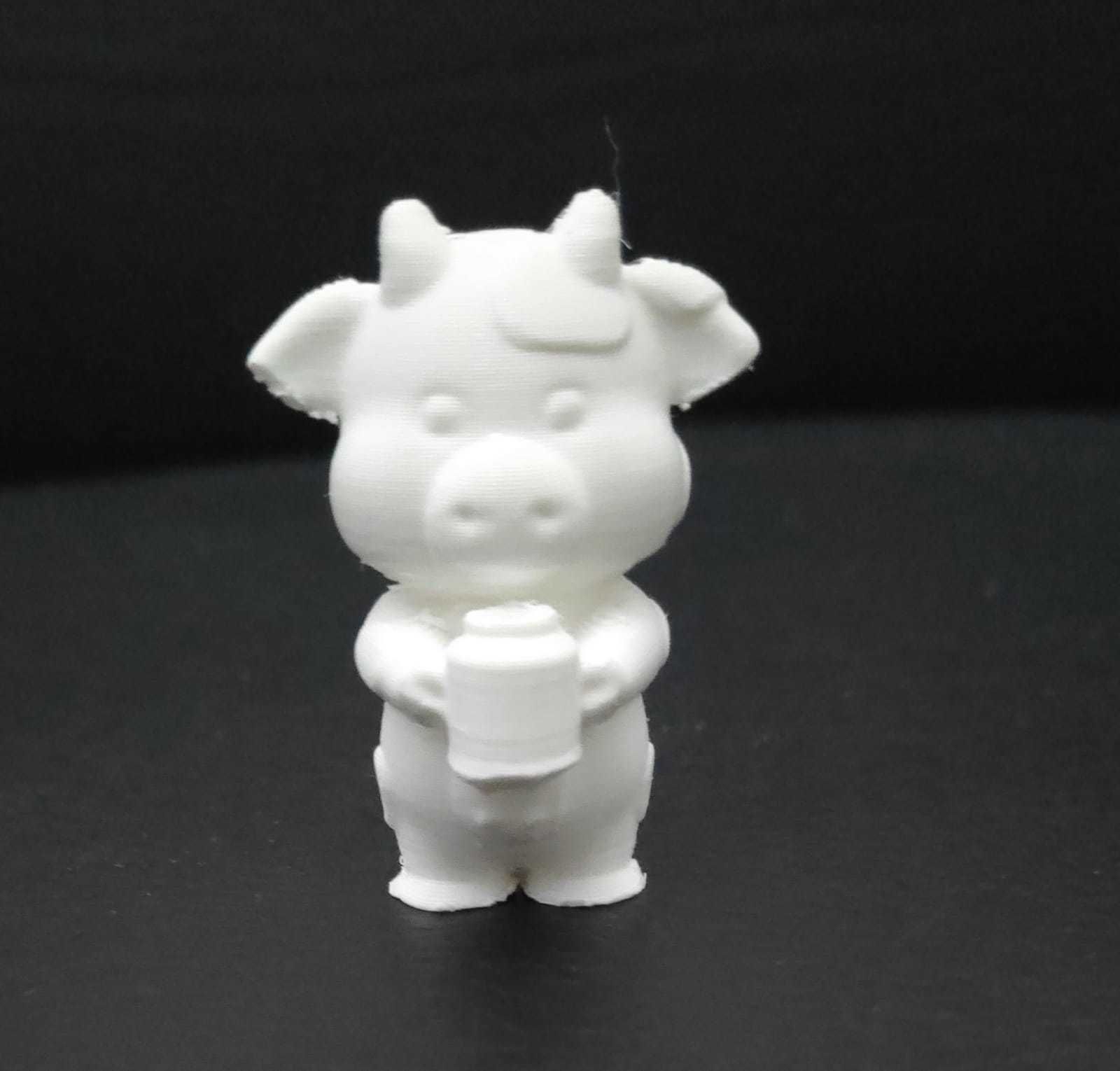 Cow Milk Bottle 3D print model_4
