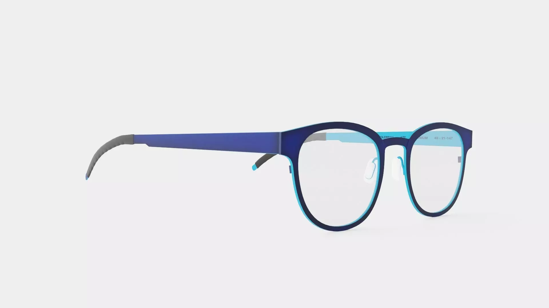 Orgreen - Oldman 477 Glasses Low-poly 3D model_0