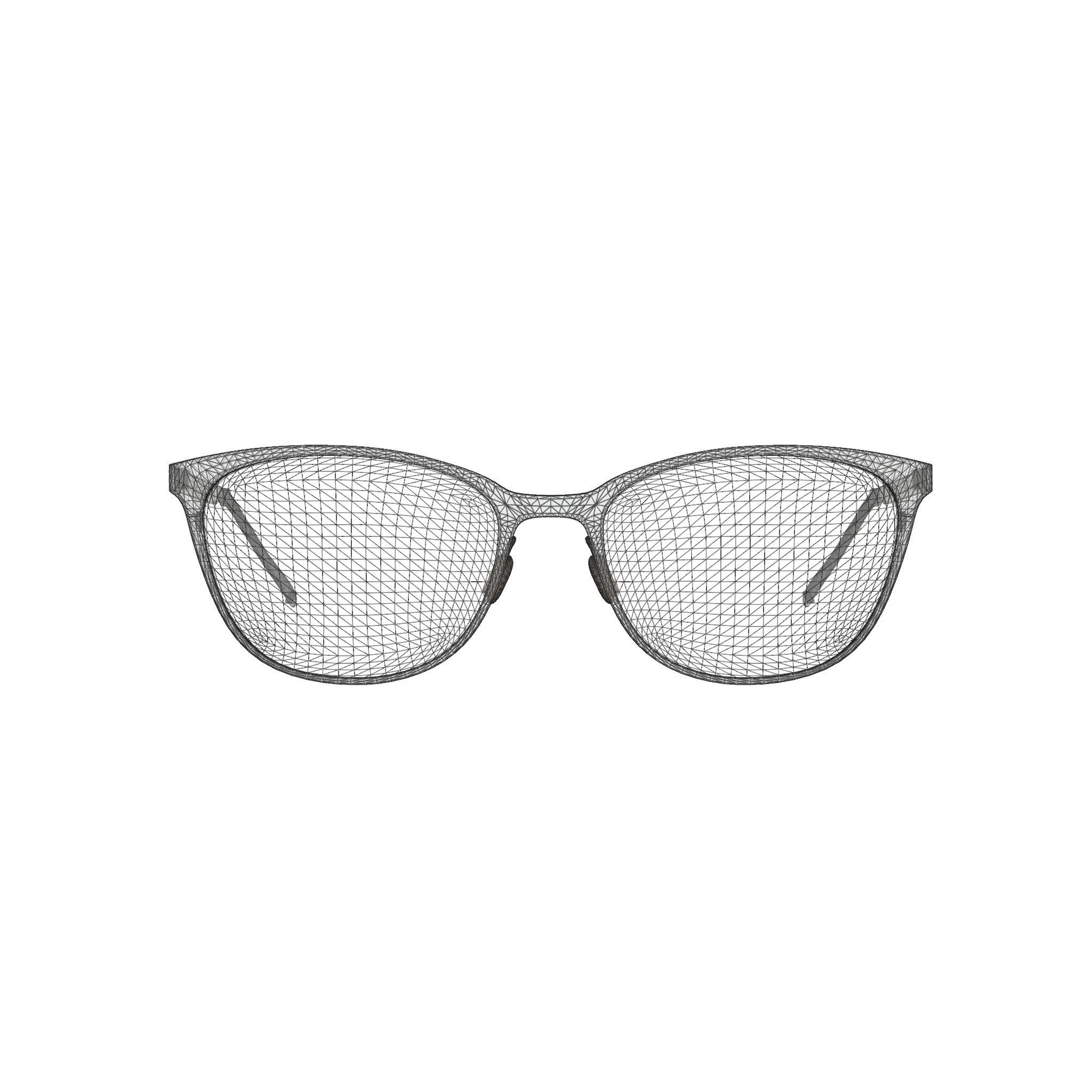 Orgreen - Nastassja 623 Glasses Low-poly 3D model_6