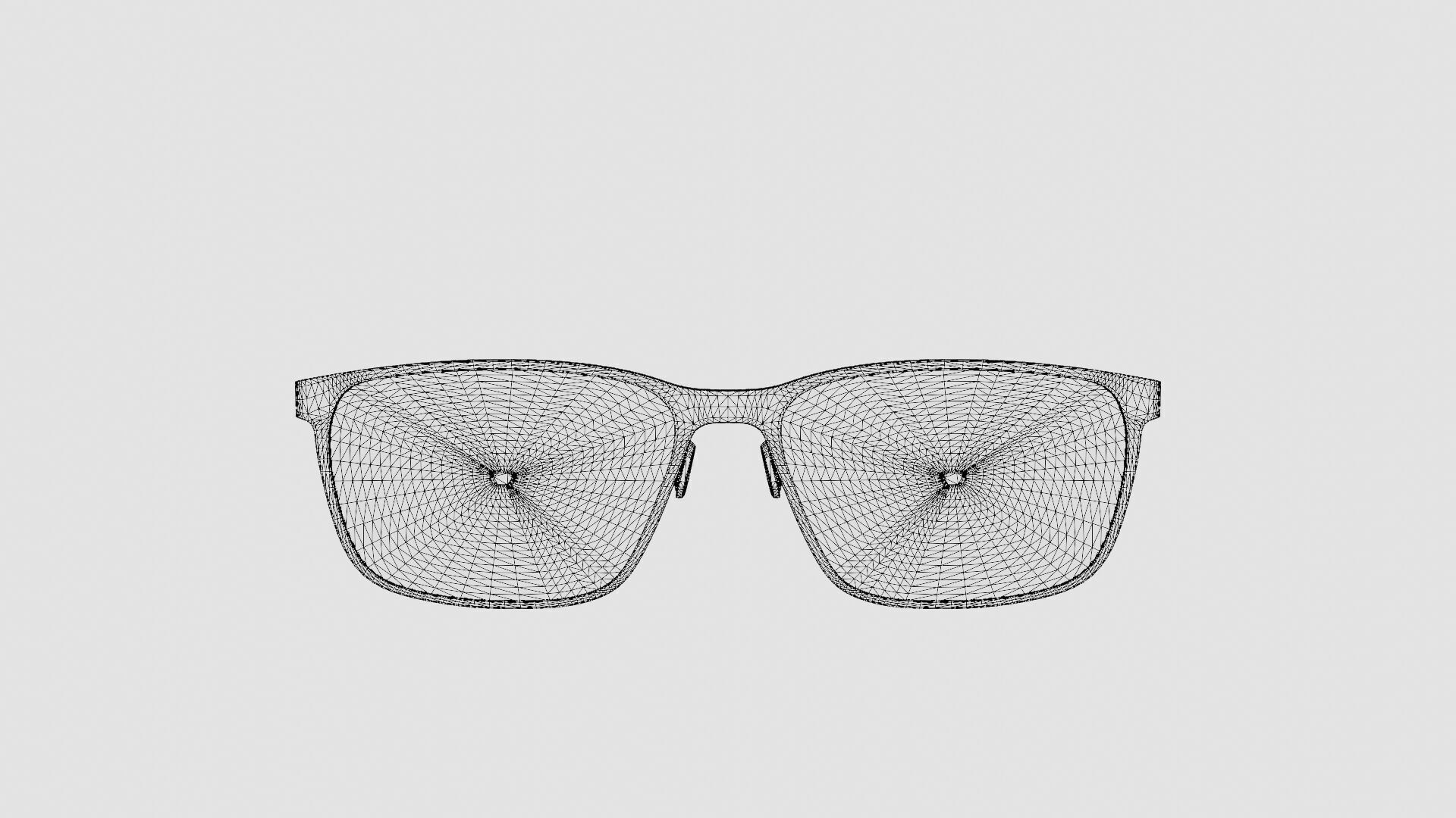 Orgreen - Alvar 965 Glasses Low-poly 3D model_6